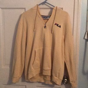 Urban Outfitters Fila Half Zip Hoodie